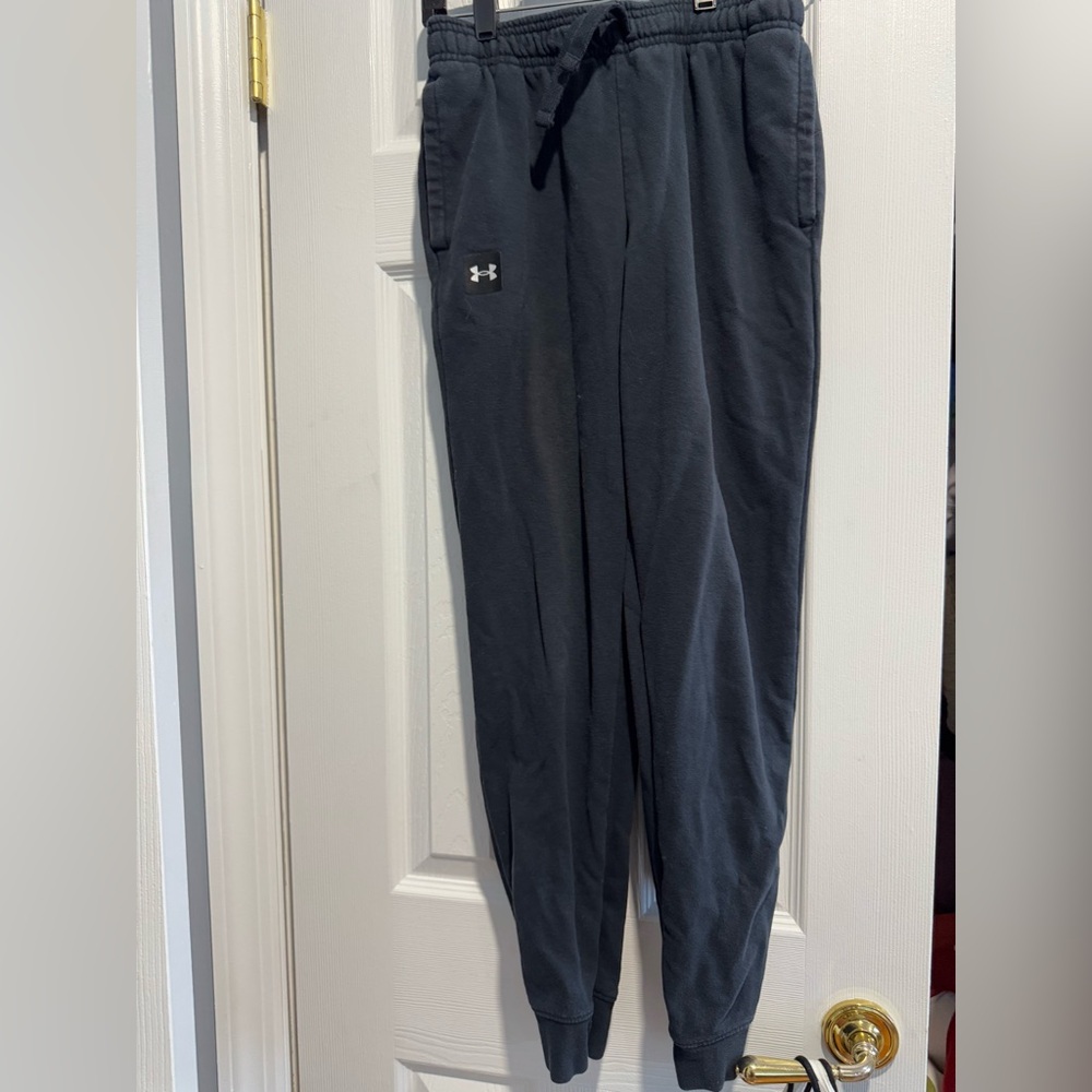 Boys Under Armour Black Jogger Pants